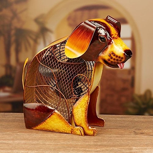 GPR DBF2436 Rover Dog Figurine - Hand-Painted Collectible Statue for Home Decor, Gift for Dog Lovers, Perfect for Shelf Display & Pet-Themed Room Decor