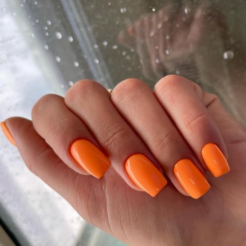 glossy orange