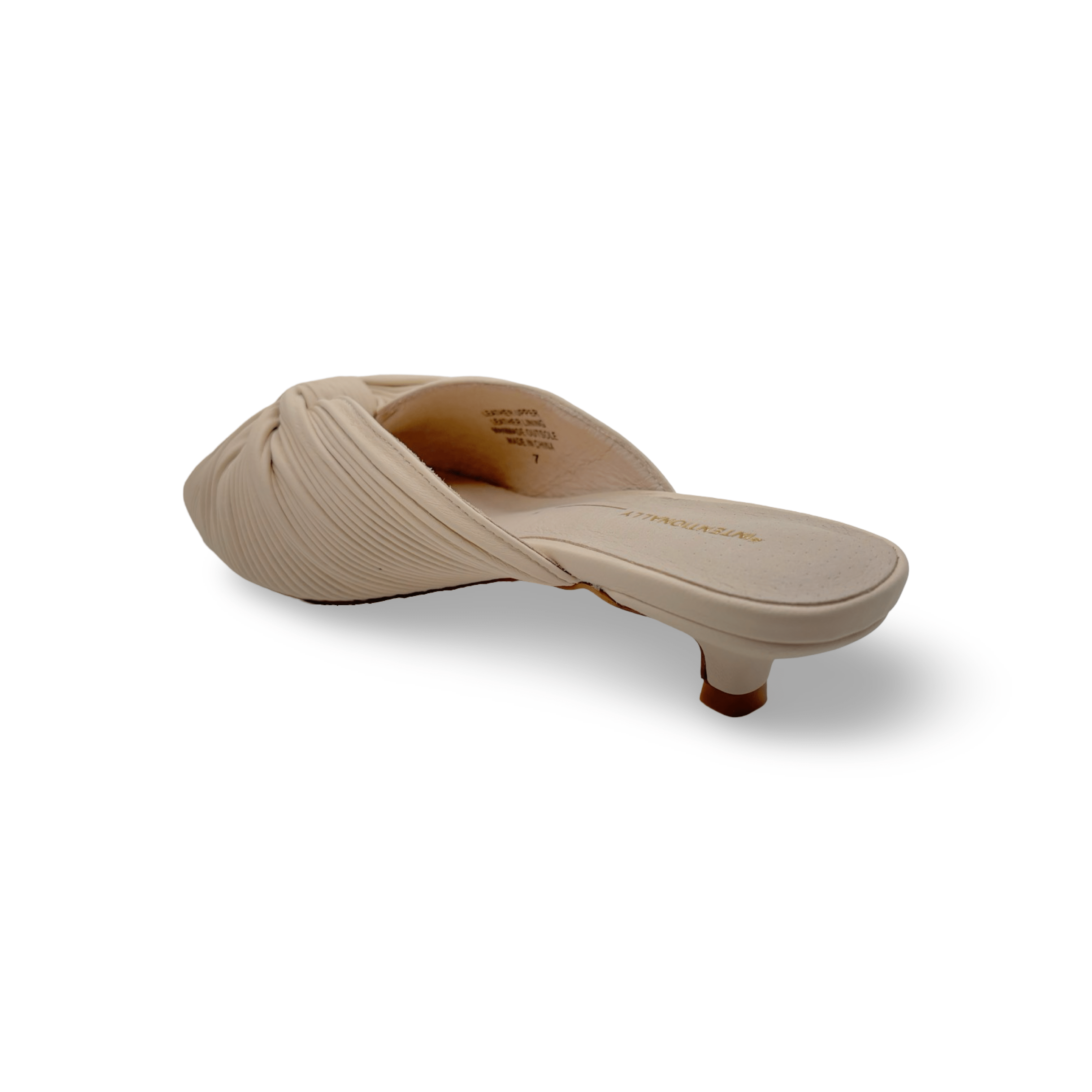 Curfew Cream Leather Slide Sandals - Comfortable & Stylish Slip-On Shoes for Men & Women - Perfect for Casual Wear, Beach, and Summer Outfits