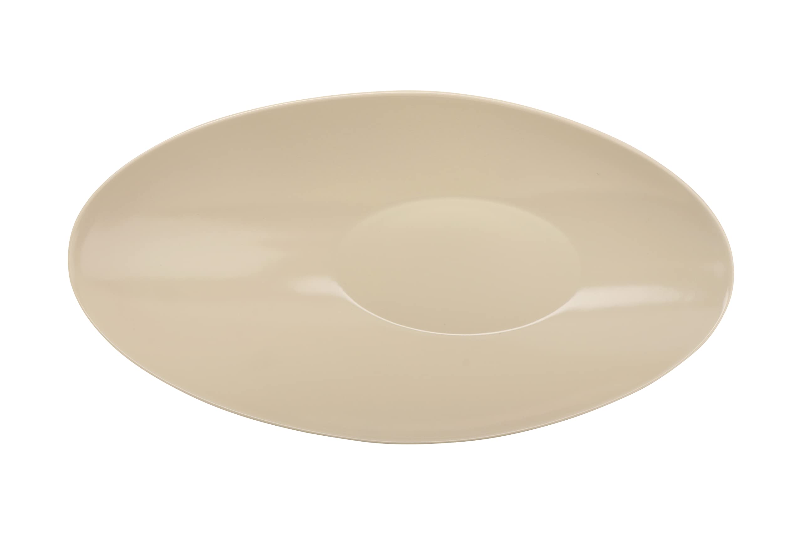 G.E.T. B-797-ST 1 Quart Sunset Angled Oval Cascading Serving Bowl for Salads, Snacks, Pasta, Fruits & Desserts – Perfect for Dinner Parties, Buffets & Family Gatherings