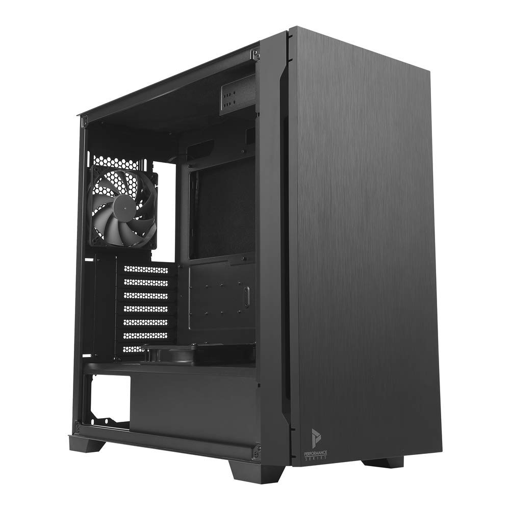 Antec P10 FLUX Mid-Tower PC Case - Silent Gaming Case with 5 x 120mm Fans, Reversible Front Panel & Air-Concentrating Filter - Ideal for Quiet Gaming Rigs & Home Office Workstations