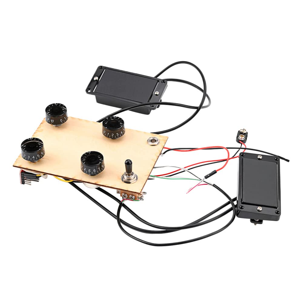 High-Quality Electric Guitar Humbucker Pickups Set - Double Coil Bridge & Neck Pickups for Enhanced Tone | Perfect for Rock, Metal & Blues Performances