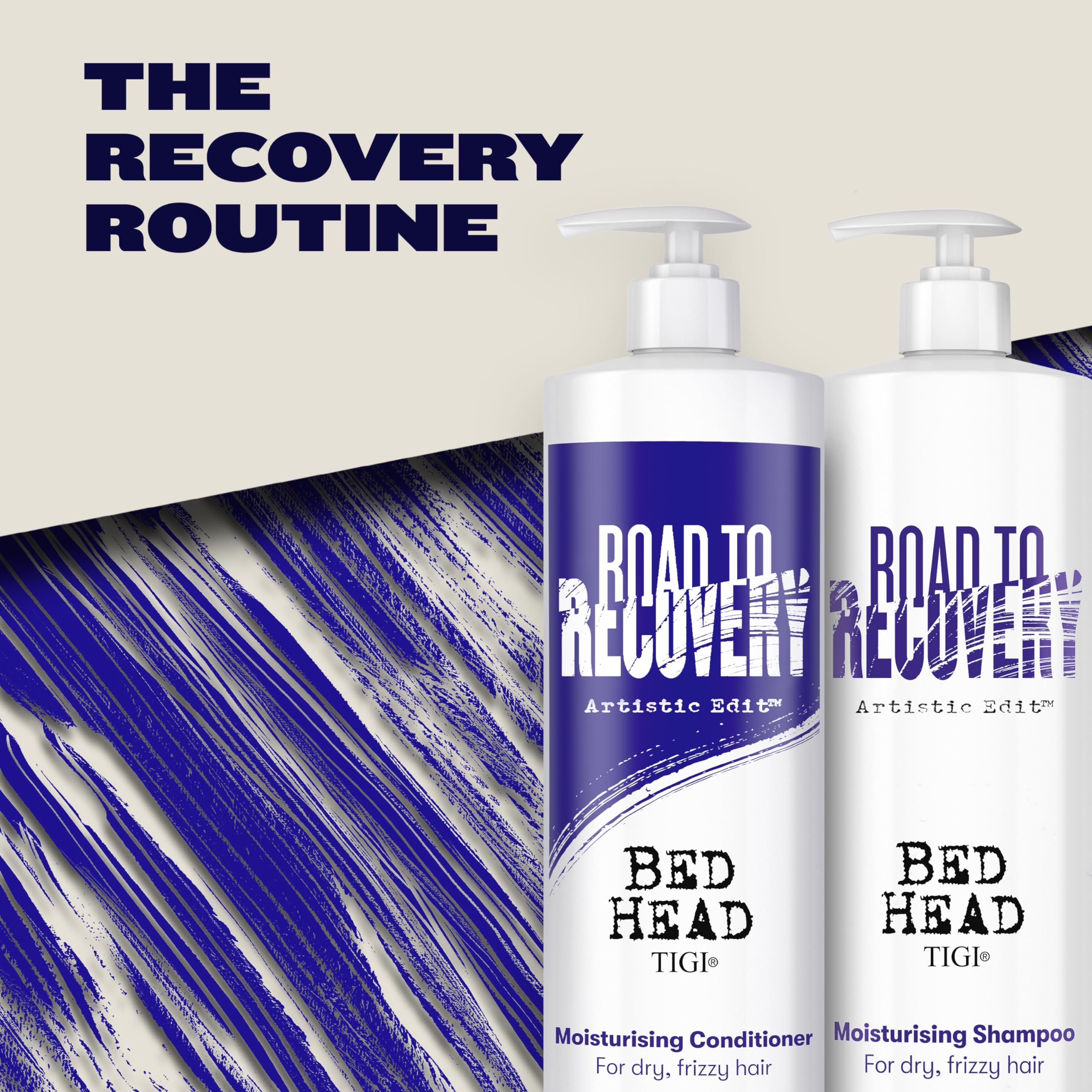 Bed Head Artistic Edit Moisturizing Conditioner for Damaged Hair - Keratin & Coconut Oil Treatment (32.79 fl oz, Pack of 6) | Deep Repair for Dry, Brittle Hair - Perfect for Salon-Quality At-Home Hair Care & Post-Color Treatment