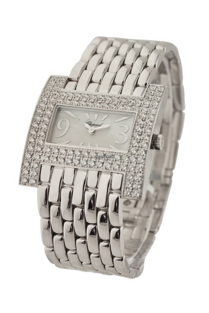 Chopard Classique Diamond White Dial Ladies Watch 109224-1001 - Luxury Women's Timepiece for Formal Events & Special Occasions