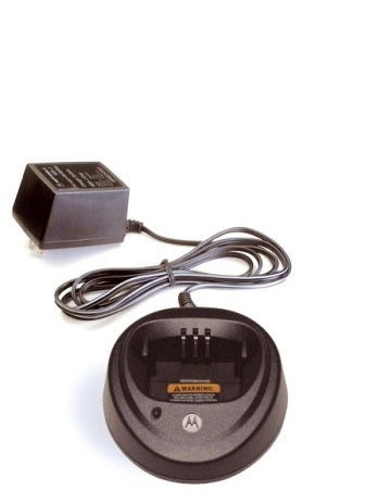 Motorola CP150 & CP200 Rapid Rate Single Charger - Fast Charging for Motorola Two-Way Radios - Perfect for Emergency Services, Construction, and Security Teams