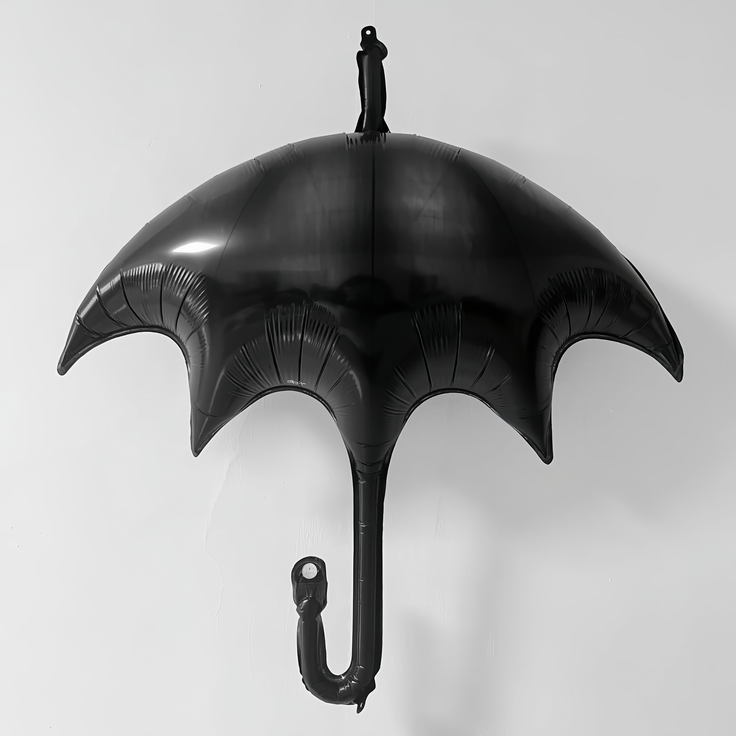 5Pcs Wednesday Addams Black Balloon Umbrellas - Funeral Decorations, Birthday Party Supplies for Wednesday Addams TV Series Fans - Perfect for Halloween, Gothic Parties, and Themed Celebrations