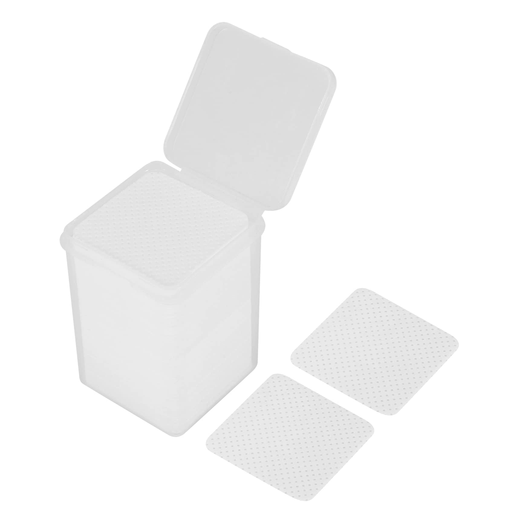 200Pcs/Set Premium Lint-Free Cotton Pads for Nail Polish Removal, Makeup Application & Skin Care - Soft & Gentle Facial Rounds for Manicure, Makeup Removal & Cosmetic Use