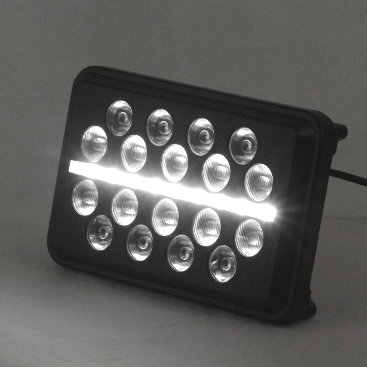 Eagle Lights 4x6 LED Slim Line Multi-LED Projection Headlights - High Performance Off-Road Lighting for Trucks, Jeeps & ATVs