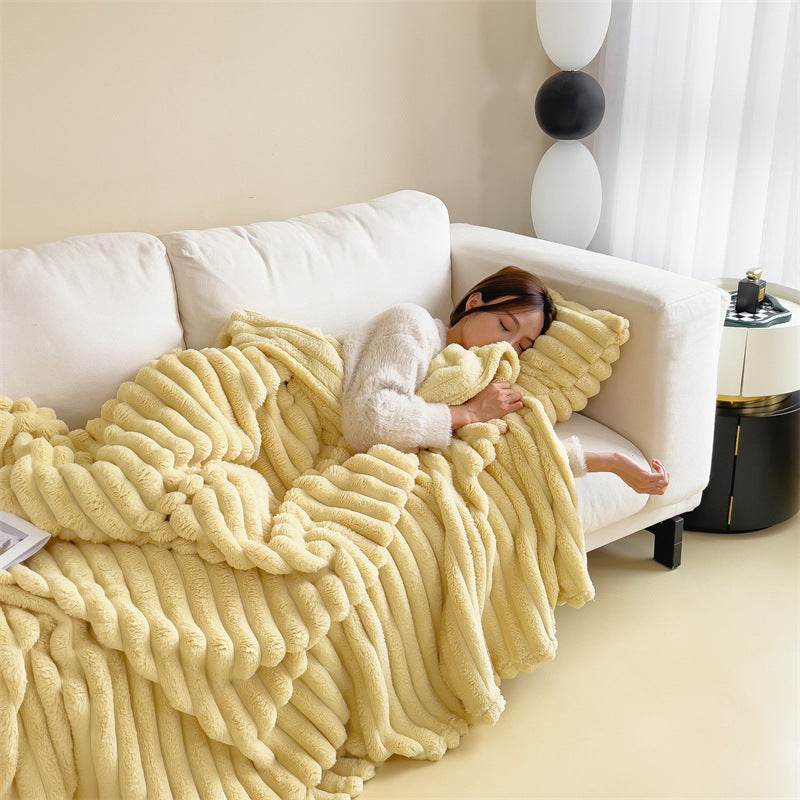 Snuggle Blanket: Ultra Soft Weighted Blanket for Winter - Perfect for Cozy Evenings, Stress Relief & Better Sleep