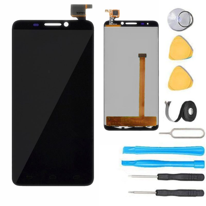 Premium Alcatel OneTouch Idol 6030 Screen Replacement Kit - LCD Display + Touch Digitizer - Black | Easy DIY Repair for Cracked or Damaged Screens