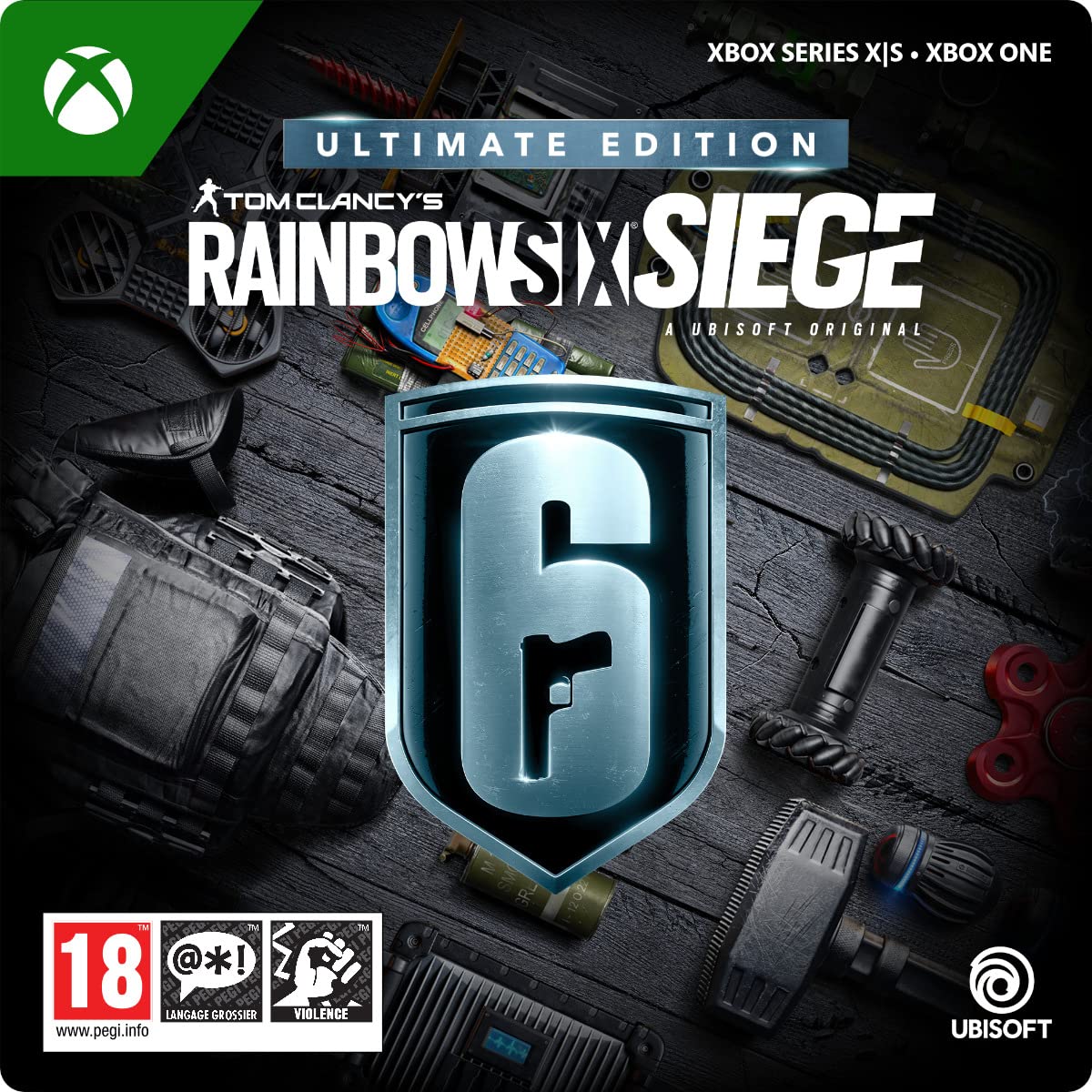 Tom Clancy's Rainbow Six Siege Y8 Ultimate Edition - Xbox One & Series X|S Digital Download Code | Tactical FPS Game for Team Play & Competitive Esports