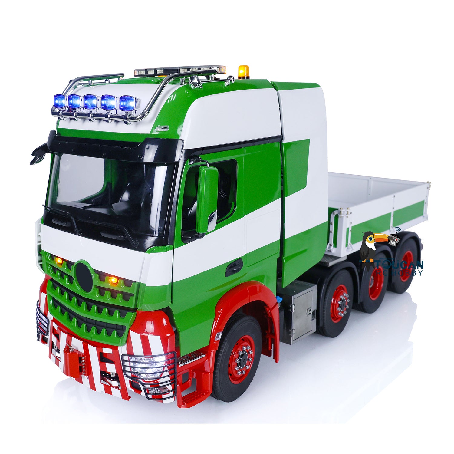 1/14 LESU RC Tractor Truck - Metal Chassis, Locking Differential, Sound & Light System - Remote Control Construction Vehicle for Adults & Kids - Perfect for Off-Road Play, Construction Site Simulation & RC Hobby Collection