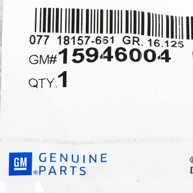 GM Black Rear Steel Vehicle Body Panel 16.125