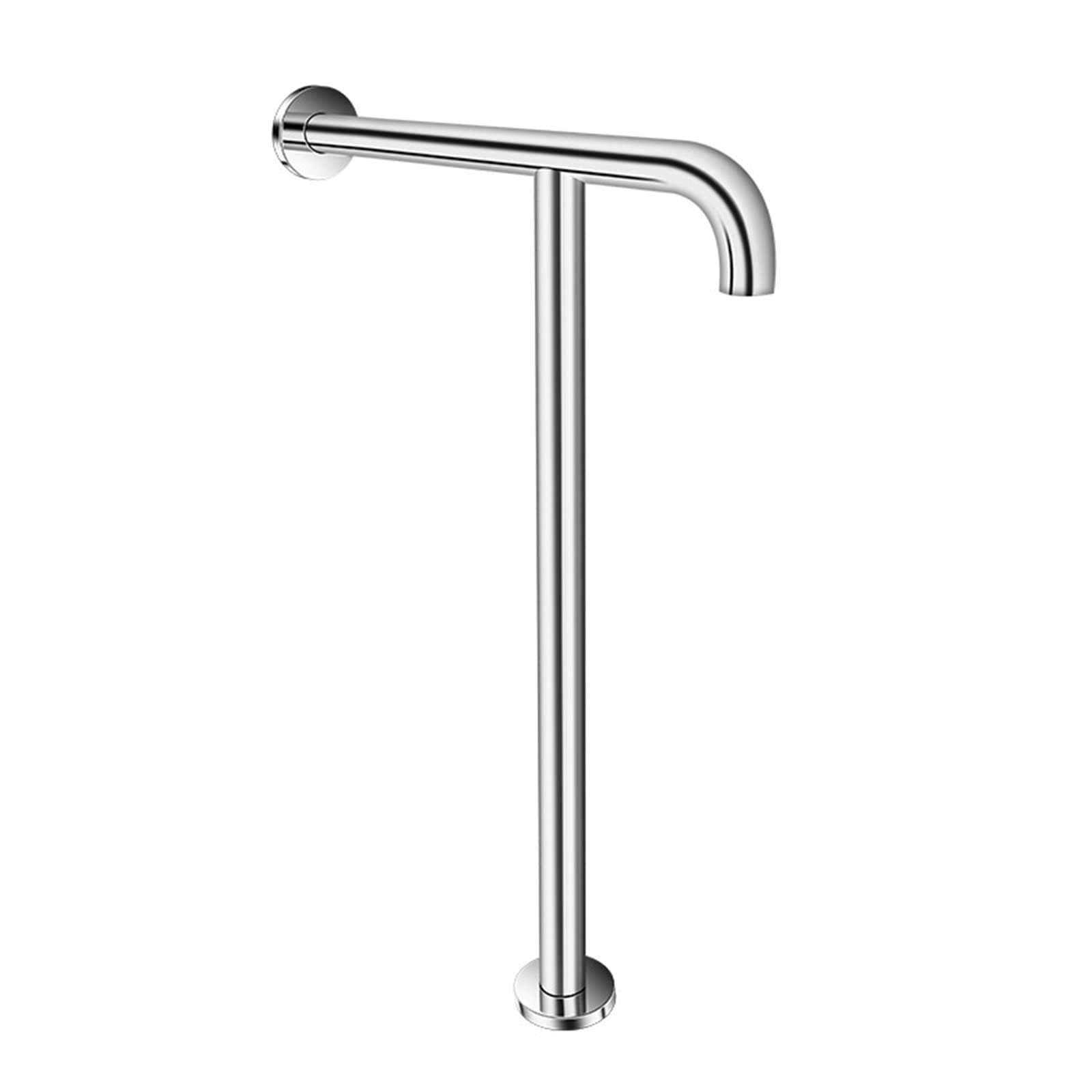 Sturdy 304 Stainless Steel Toilet Grab Bar - Heavy Duty Bathroom Safety Rail for Elderly & Handicapped - Non-Slip Shower Handrail with Secure Grip - Ideal for Bathroom, Shower & Mobility Assistance