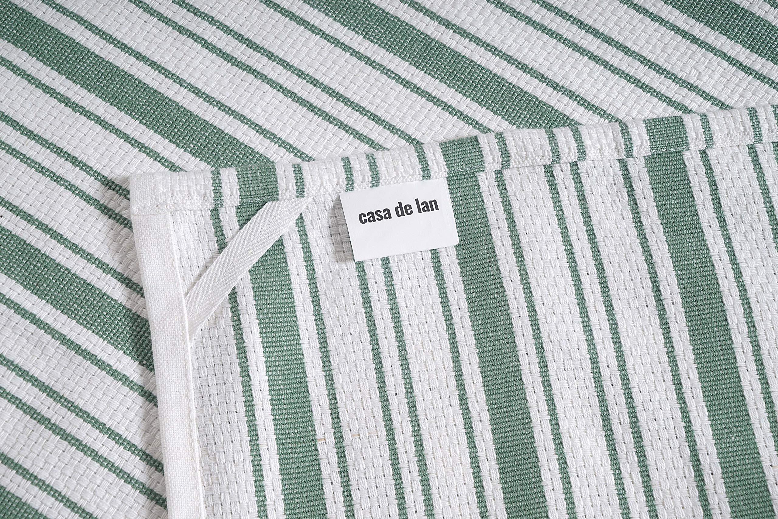 Premium Cotton Kitchen Towels Set of 6 - Extra Large 20