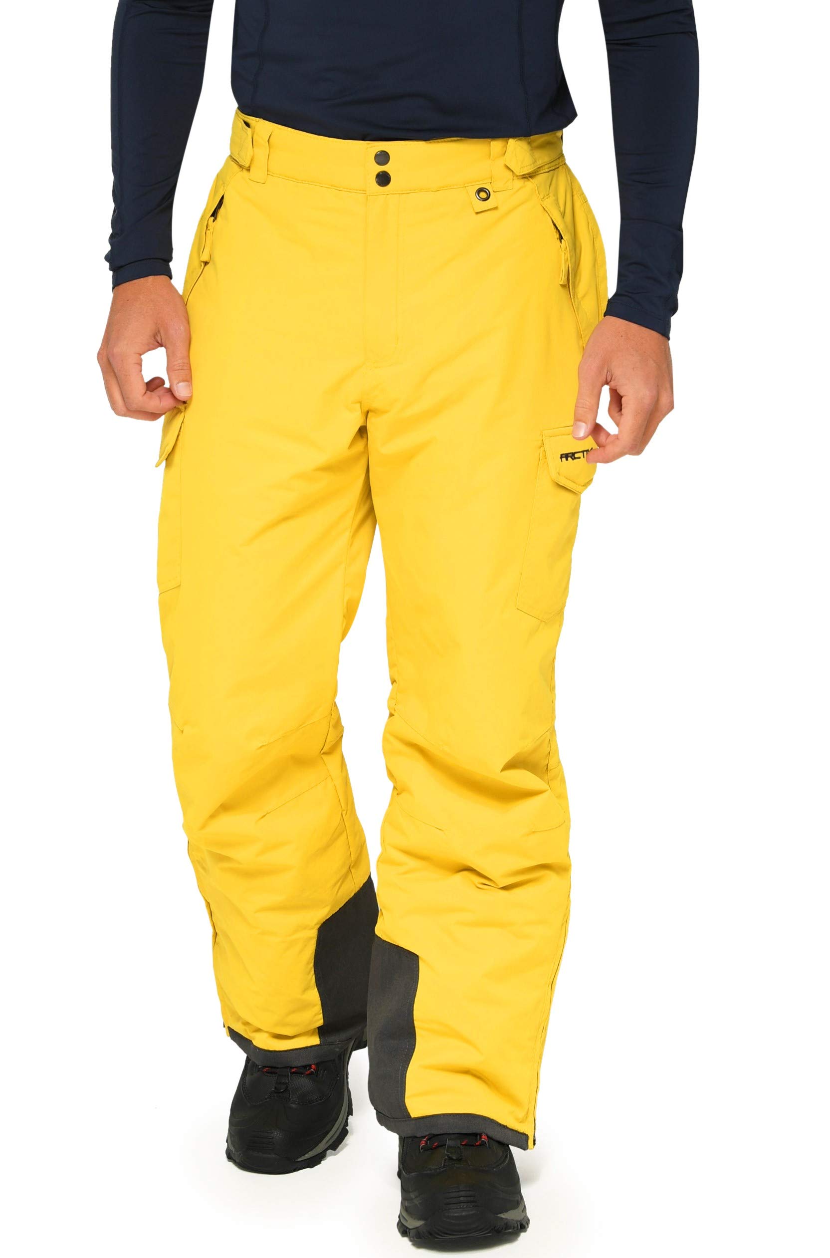 Arctix Men's Insulated Snow Cargo Pants for Skiing & Winter Sports - Waterproof, Windproof & Warm Snowboard Pants for Cold Weather Outdoor Activities