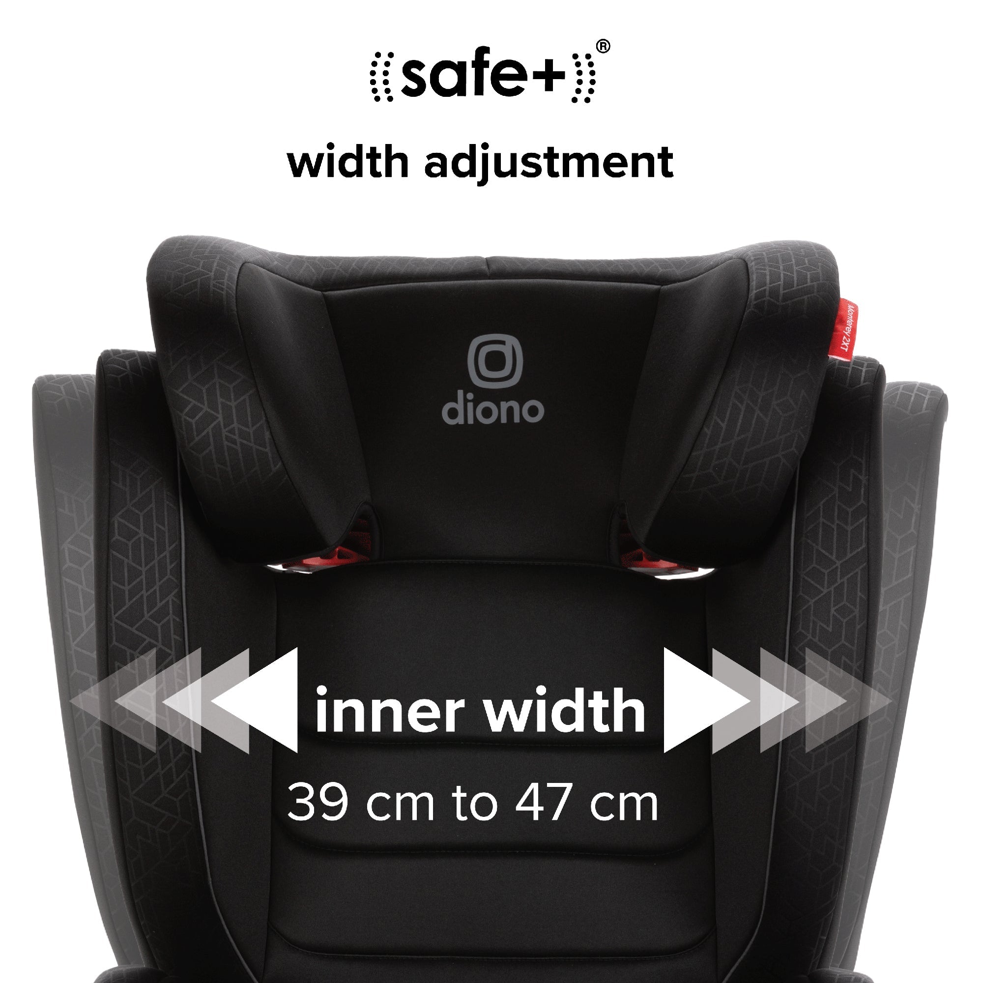Diono Monterey 2XT Booster Car Seat for Kids - Safe & Comfortable High Back Booster Seat with Side Impact Protection - Perfect for Travel, School, and Family Road Trips