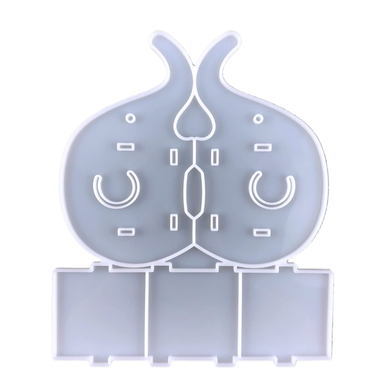 Elephant Pen Holder & Phone Stand - Resin Mold for DIY Craft, Desktop Decoration - Perfect for Office, Study & Home Organization