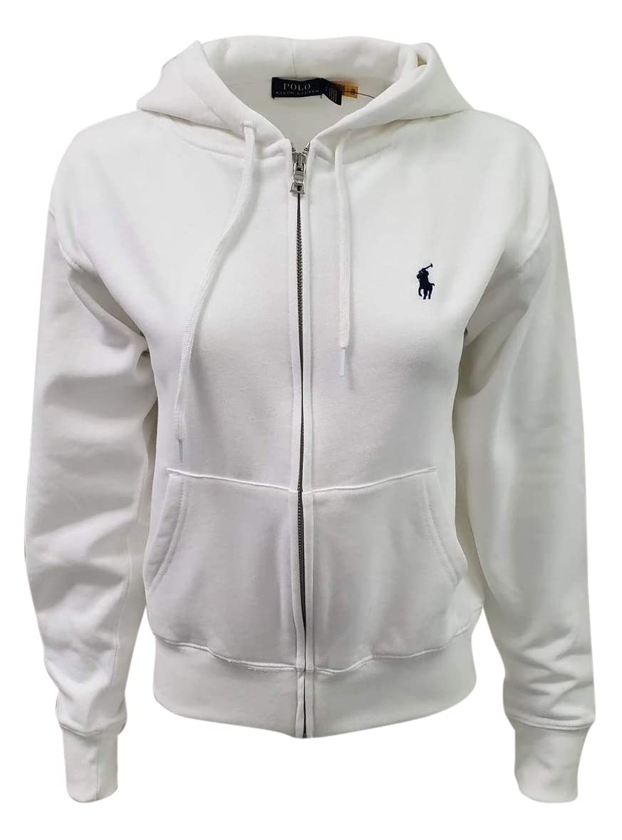 Polo Ralph Lauren Women's Full Zip Hoodie - Soft Fleece Jacket for Casual Wear & Outdoor Activities | Perfect for Fall & Winter Fashion