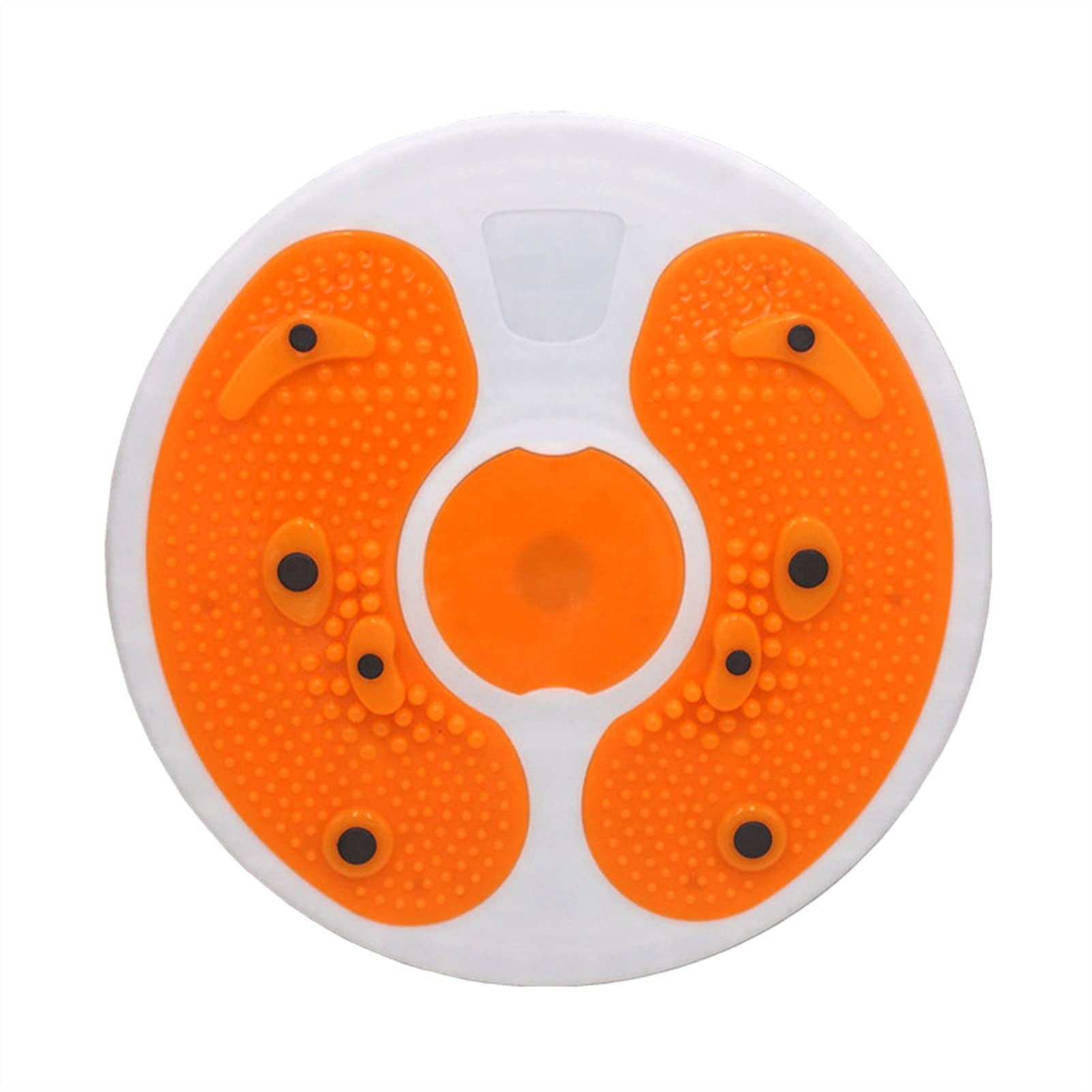 PRAIA Twisting Disc Balance Board - Core Workout Equipment for Home Fitness, Aerobic Exercise & Magnetic Massage - Orange | Improve Balance, Strength Training & Posture for Yoga, Pilates & Physical Therapy