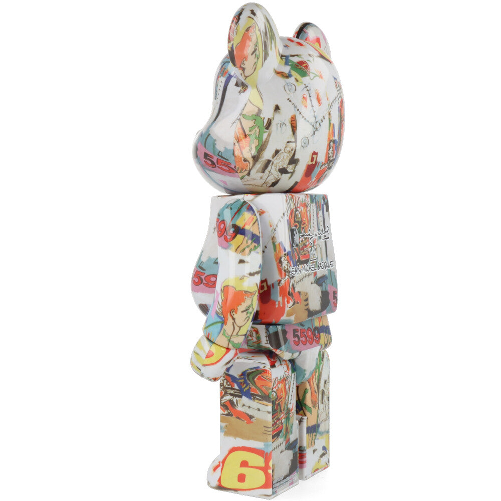 400% Bearbrick Warhol X Basquiat 4 Limited Edition Collectible Art Toy - Perfect for Home Display, Office Decor & Pop Culture Enthusiasts