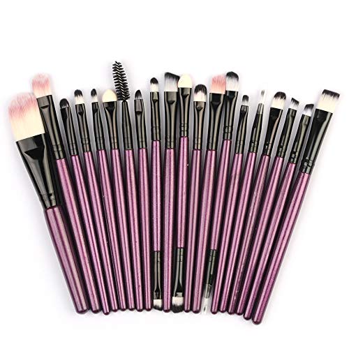 Premium 20-Piece Makeup Brush Set - Soft Goat Hair & Golden Core Collection for Flawless Blending & Buffing | OTTATAT Professional Makeup Tools for Foundation, Contour, Eyeshadow & More | Perfect for Home, Travel & Salon Use