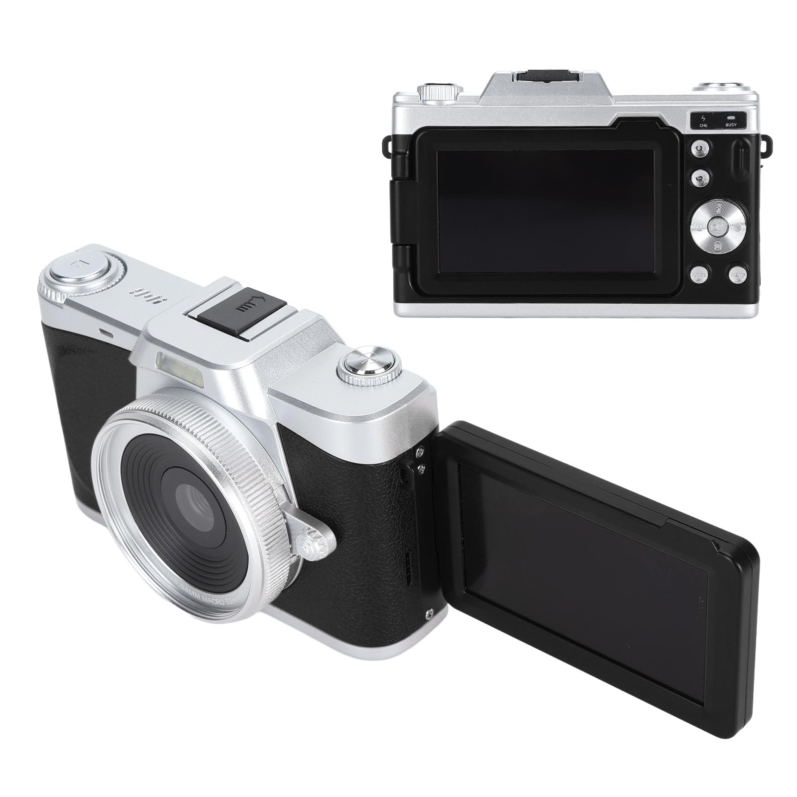 4K Digital Camera for Photography & Vlogging - 68MP HD Camera with 3.0