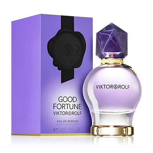 Viktor & Rolf Flowerbomb Good Fortune 50ml EDP Perfume for Women - Floral Fragrance for Date Night, Wedding & Special Occasions