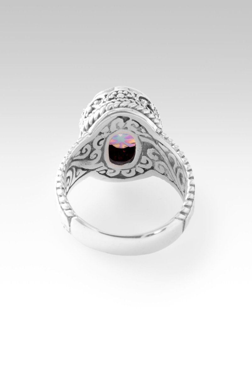 Hayward's Muse™ Mystic Quartz Peace Ring - Elegant Spiritual Jewelry for Meditation, Yoga & Positive Energy - Perfect Gift for Women