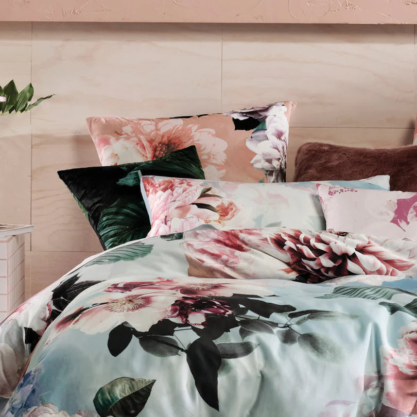 Julieta Arctic Quilt Cover Set - Premium Cotton Bedding by Linen House - Soft & Breathable Duvet Cover for Cozy Winter Nights - Perfect for Master Bedroom, Guest Room & Vacation Homes