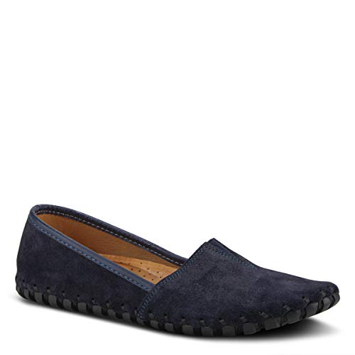 Navy Suede