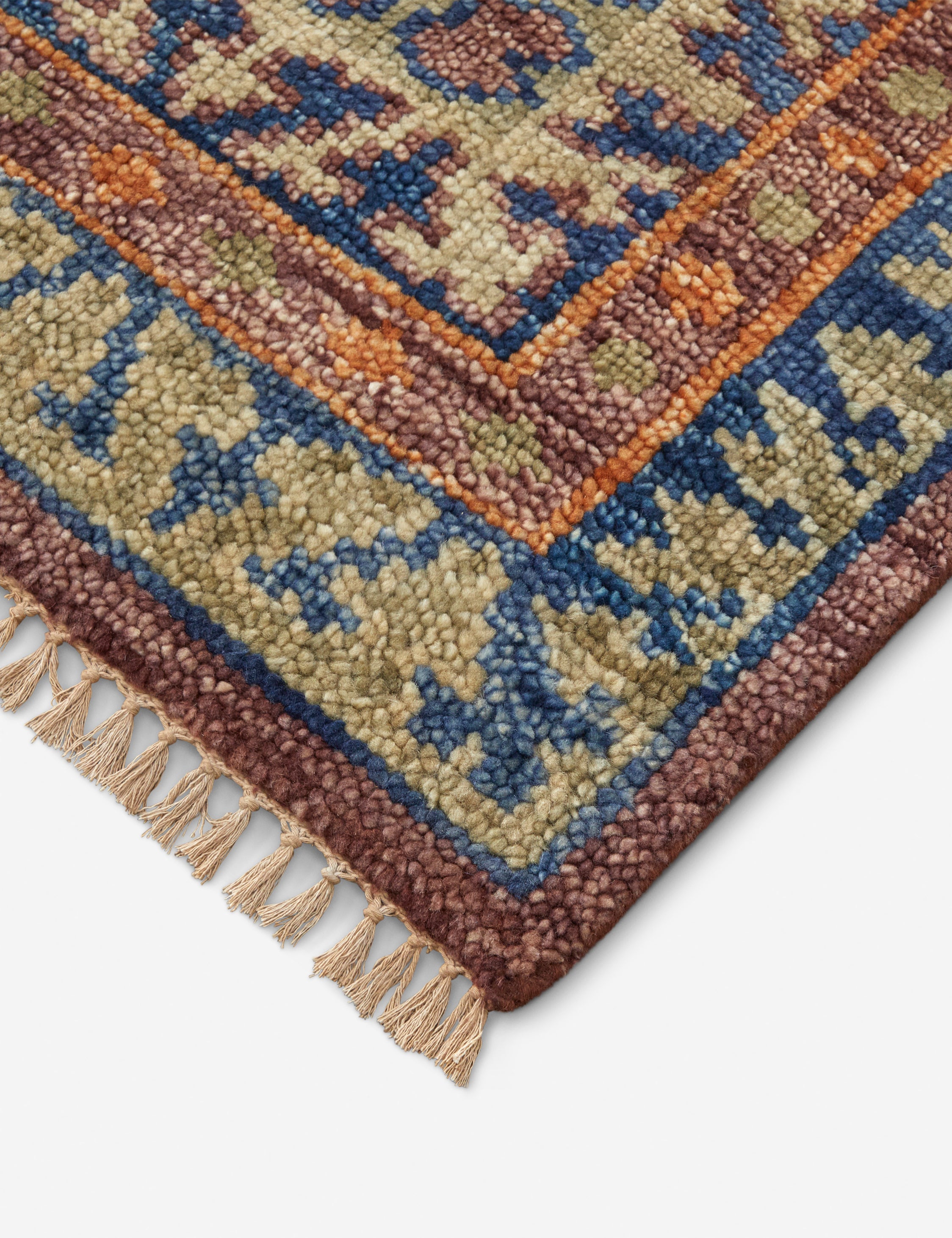 Handmade Cornado Wool Area Rug - Premium Hand Knotted Design for Living Room, Bedroom & Dining Room Decor