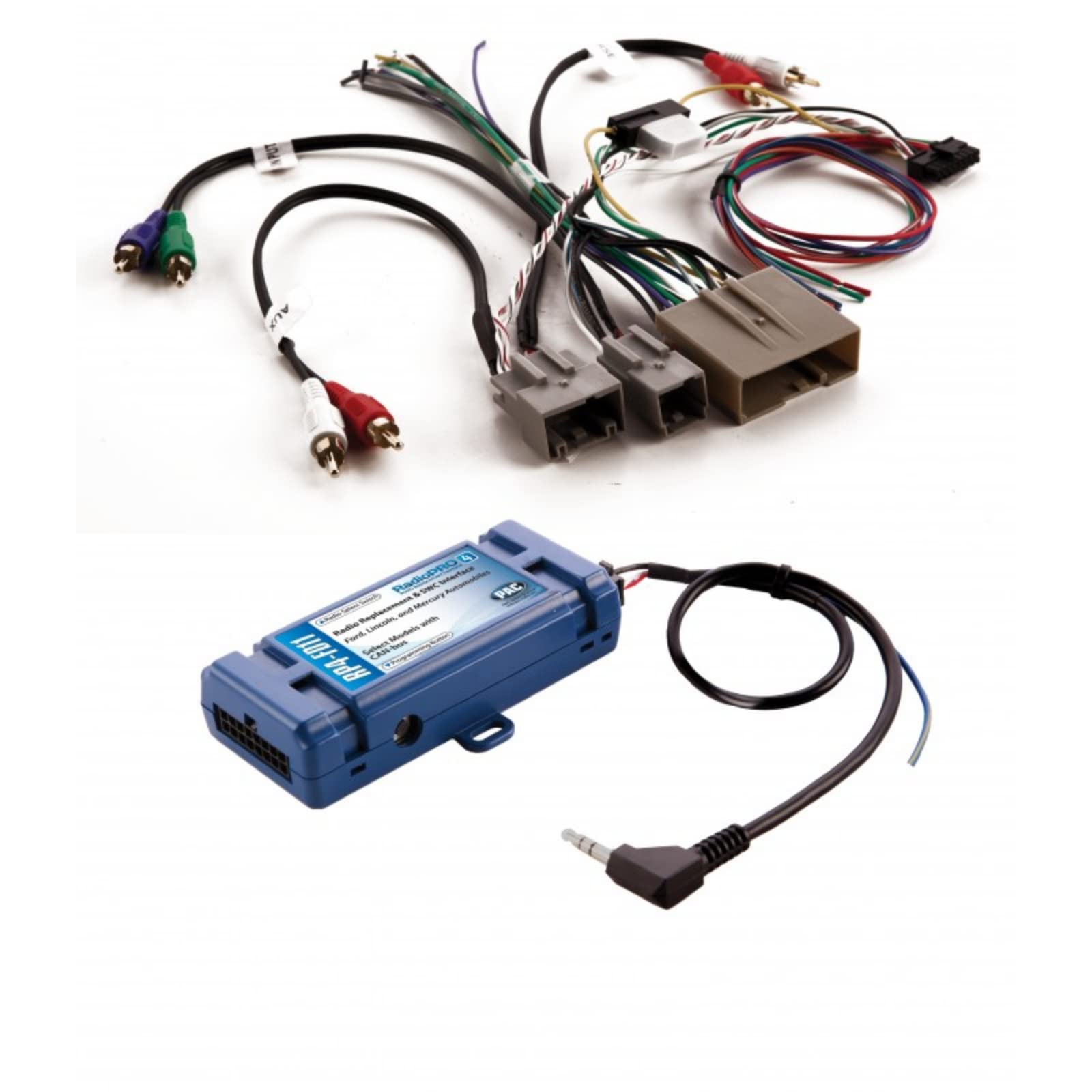 2009-2014 Ford F-150 Single/Double DIN Dash Kit with Antenna Adapter & Wiring Harness - Compatible with All Trim Levels (Black, Steering Wheel Controls) - Perfect for Car Stereo Installation & Audio System Upgrades