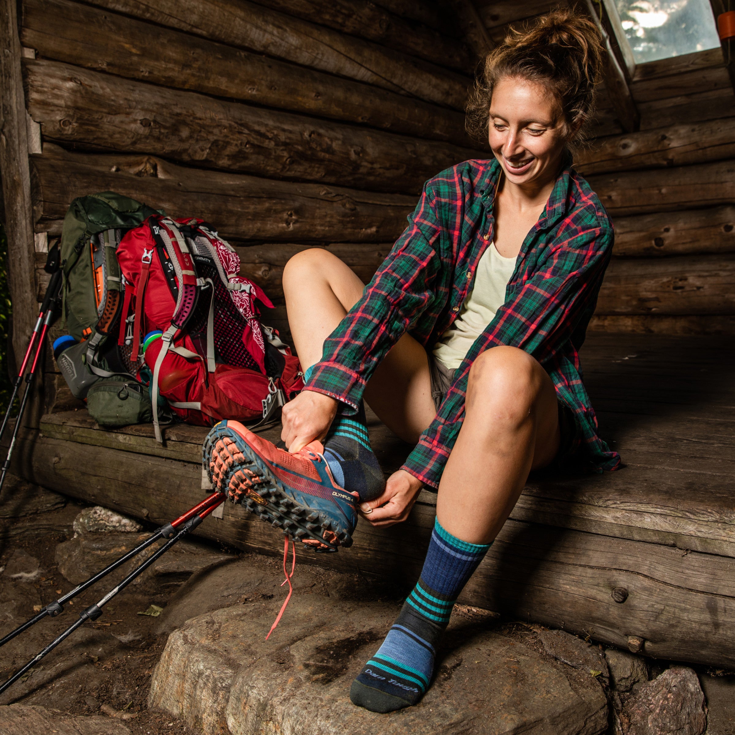 Women's Lightweight Hiking Boots - Comfortable & Durable Her Spur Boots for Outdoor Adventures, Trail Walking & Camping