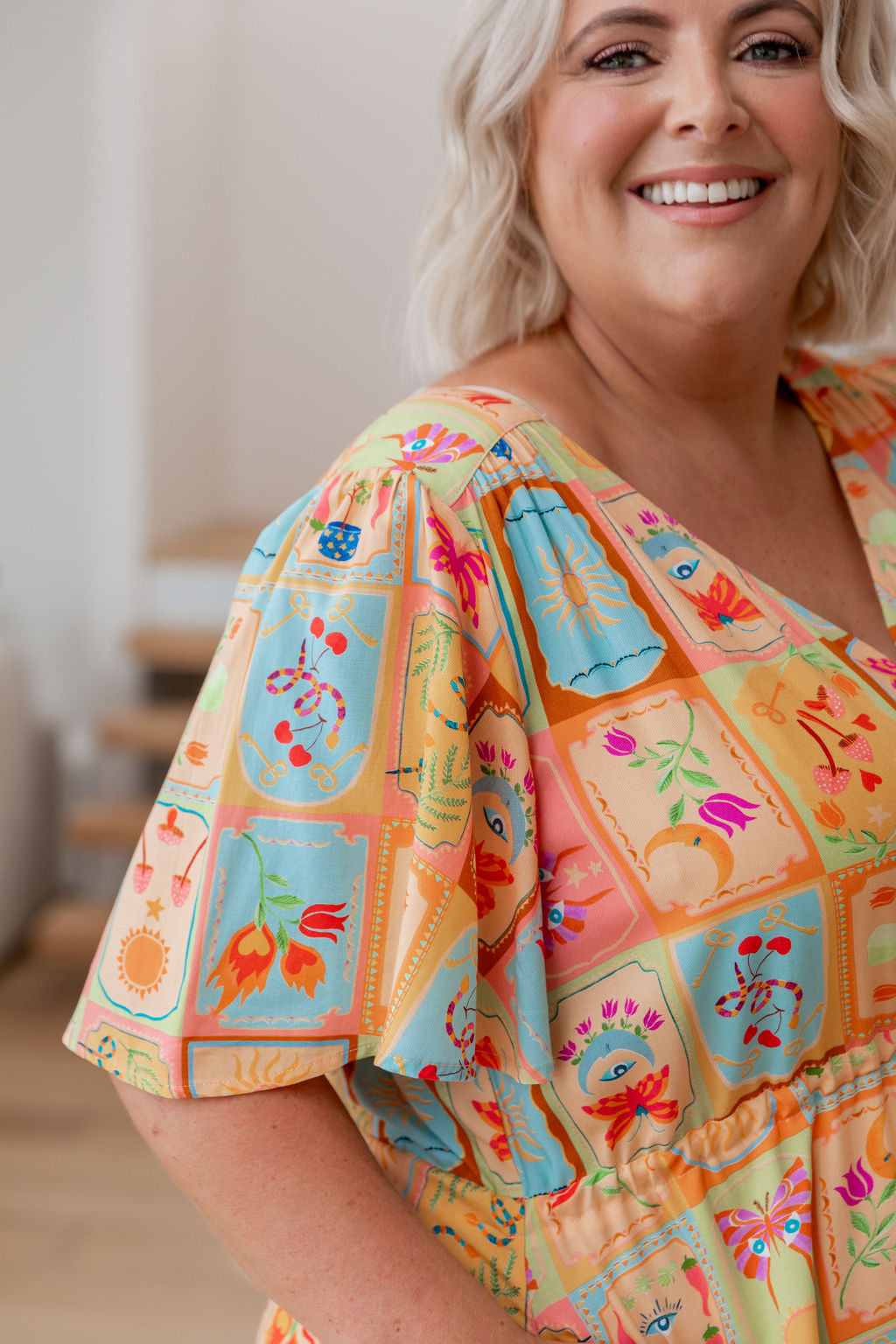 Esmae Pixie Dress - Elegant Floral Print Summer Dress for Women | Perfect for Parties, Weddings & Casual Outings