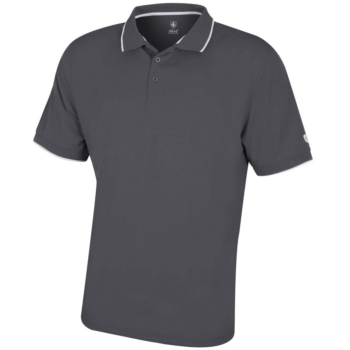 Men's Quick Dry Performance Golf Polo Shirt - Island Green Stretch Fabric with Back Yoke Detail (Pack of 1) | Perfect for Golf, Tennis & Casual Wear