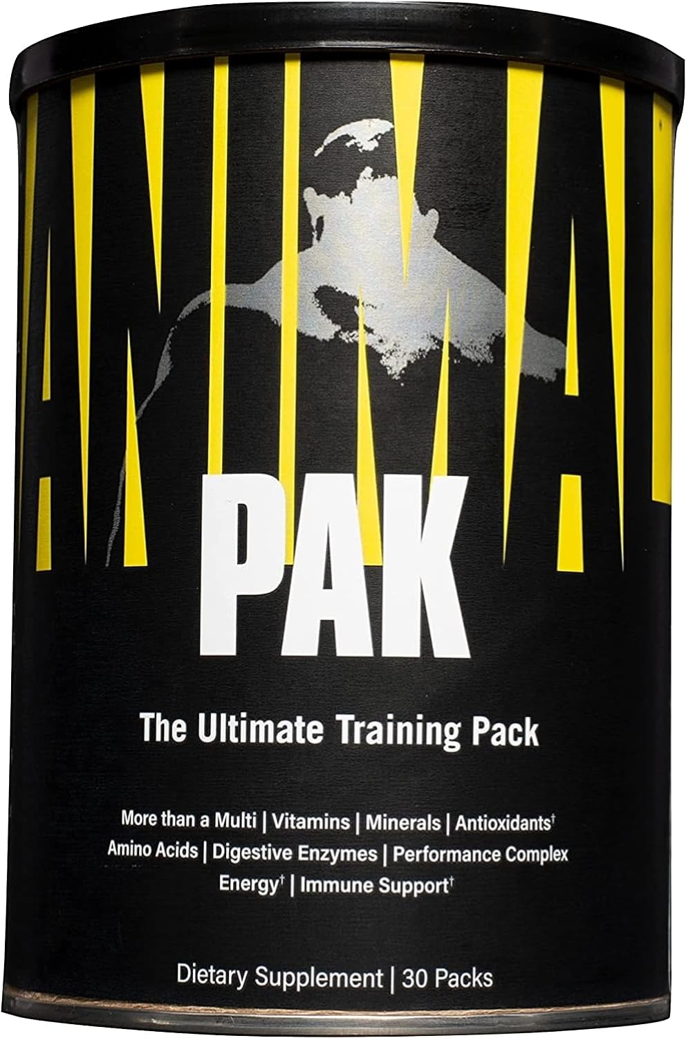 Animal Pak 30 Packs - Ultimate All-in-One Performance Supplement for Strength, Muscle Recovery & Immune Support | Pre-Workout, Post-Workout & Daily Nutrition for Athletes & Fitness Enthusiasts