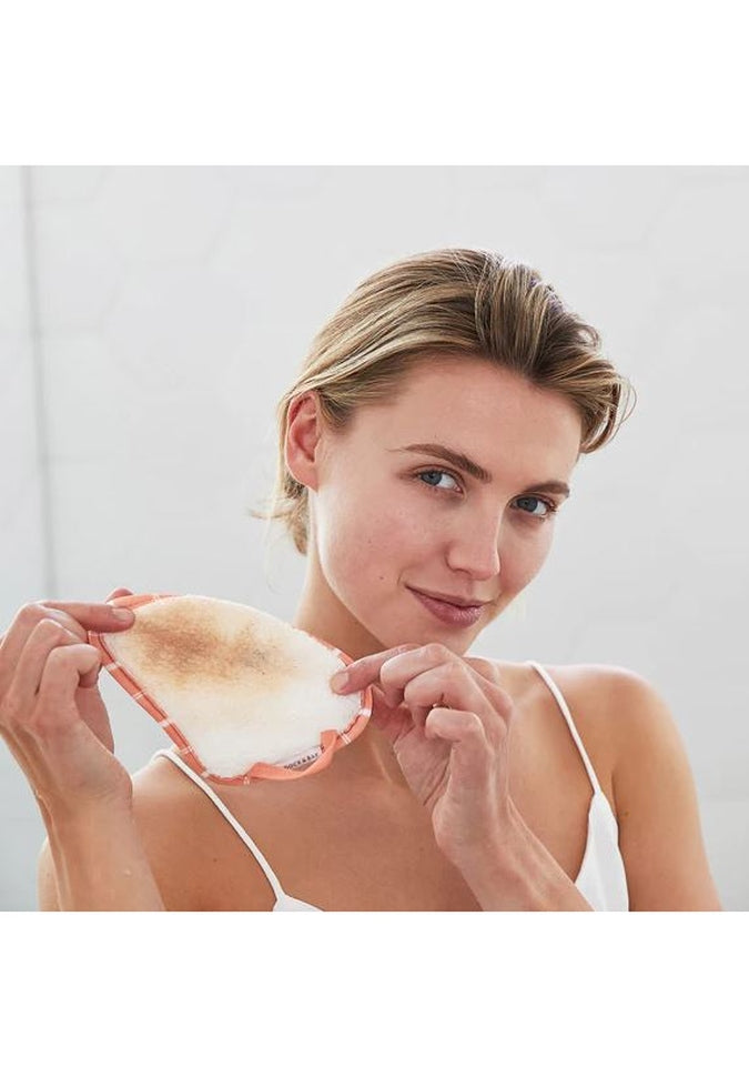 Dock & Bay Reusable Makeup Remover Pads - Eco-Friendly & Washable Cotton Rounds for Gentle Face Cleansing | Perfect for Travel, Gym & Daily Skincare Routine