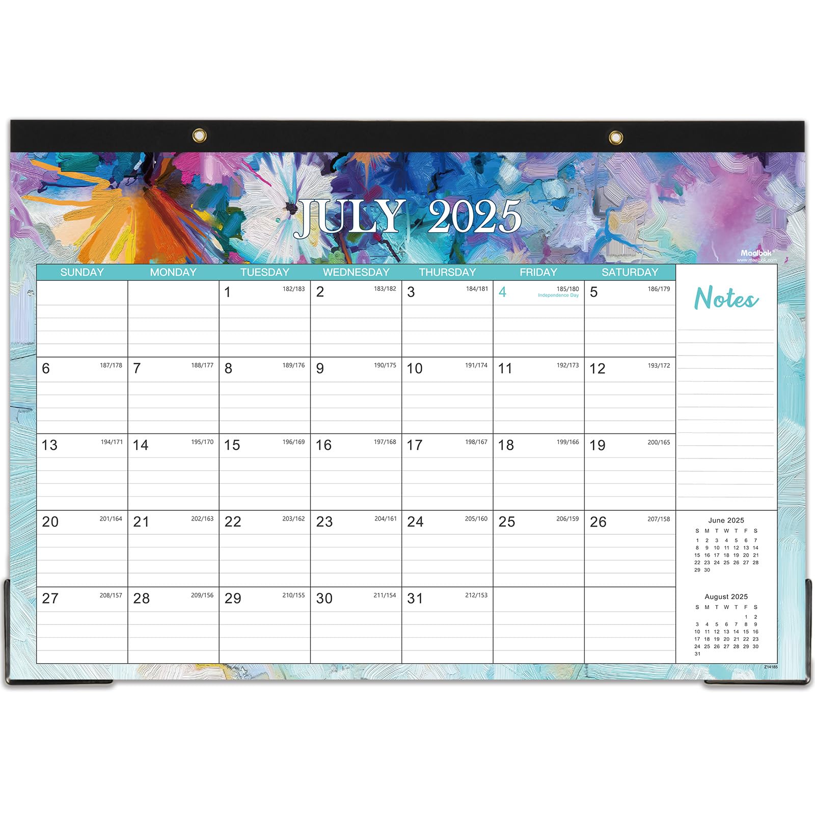 2025-2026 Large Desk Calendar - 17