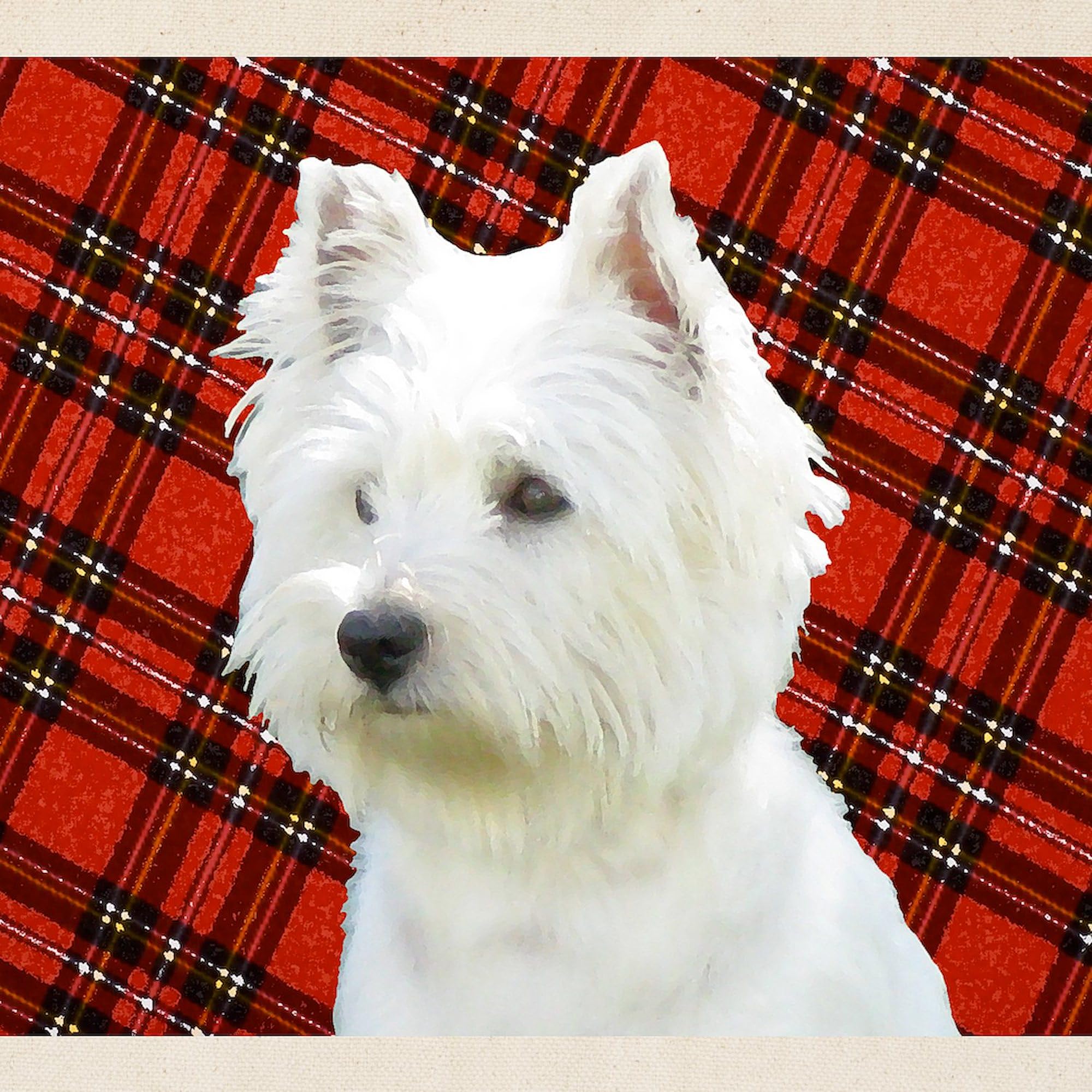 Westies Are The Besties! Natural Canvas Tote Bag - Eco-Friendly Reusable Shopping Bag for Groceries, Beach & Daily Use