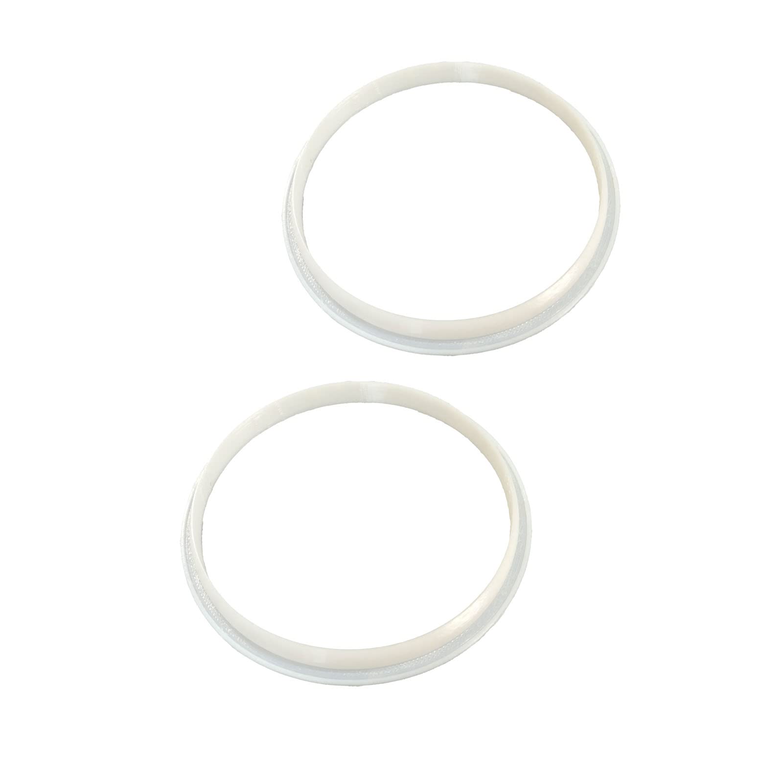 2Pcs Wyze Cordless Vacuum Gasket Replacement Rings - White Seals for Wyze Cordless Vacuum Cleaner - Perfect for Home Cleaning & Maintenance