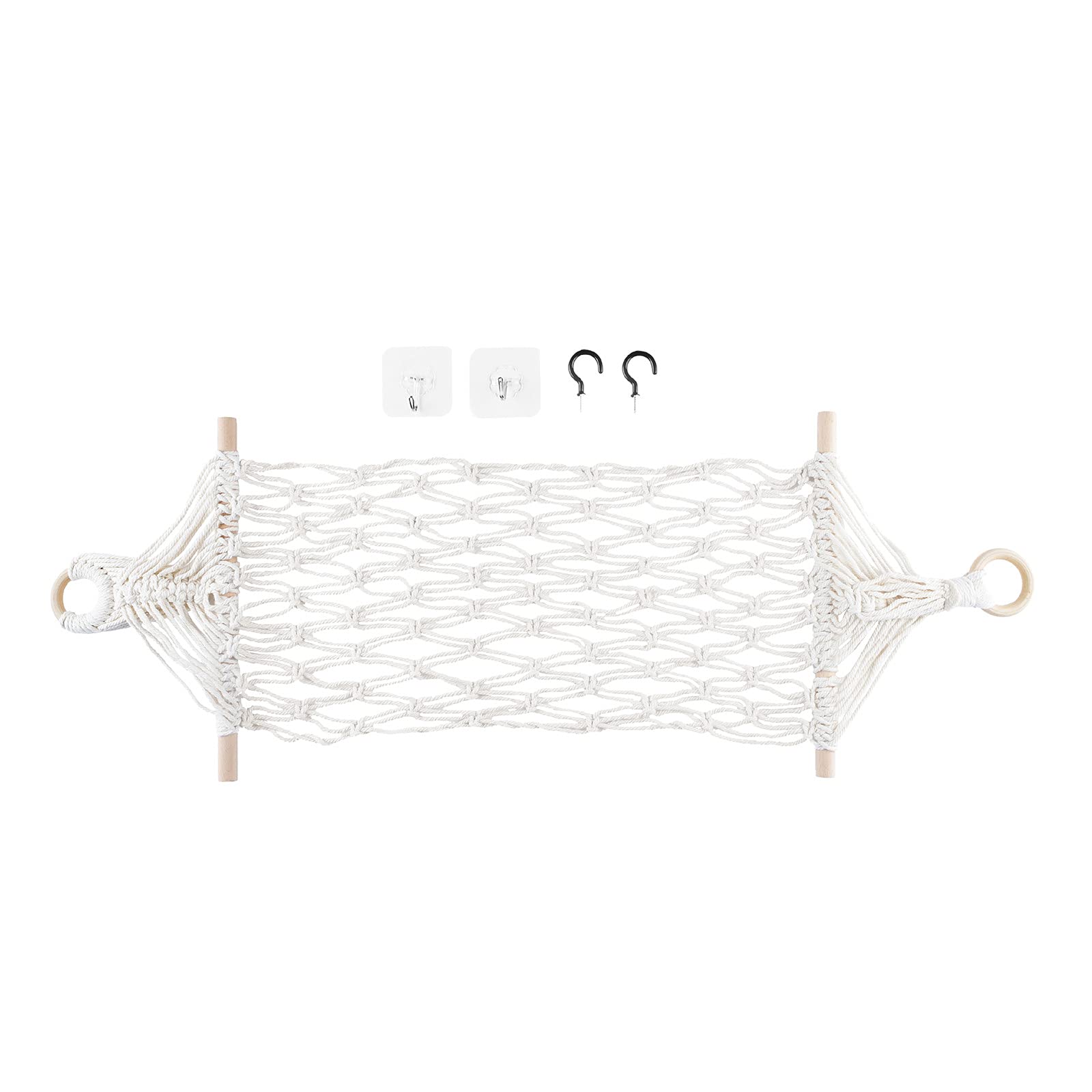 QQtangYA Hanging Storage Hammock for Kitchen - Multicolor Boho Style Fruit & Vegetable Organizer - Perfect for Cabinet, Pantry & Home Organization - Space Saving Storage Solution