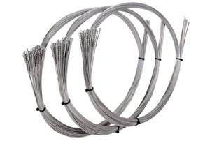 4 Pack - 14 Gauge x 14' Length Baler Wire (Bale Wire) 500 Count - Heavy Duty Baling Wire for Hay, Straw, and Recycling - Perfect for Farm, Ranch, and Industrial Use