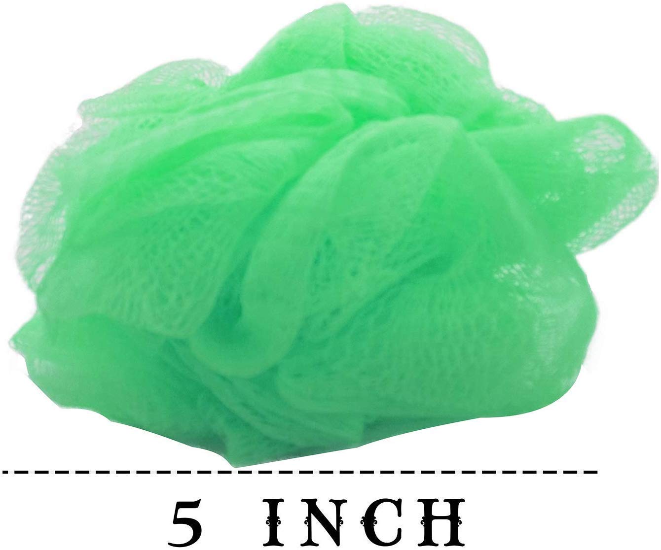 **Premium Long Handle Bath Loofah Sponge - Soft Exfoliating Back Scrubber for Men, Women & Kids - Ideal for Shower, Bath & Body Massage - Natural Exfoliation & Skin Care (Pack of 6)**    *(Use Case: Perfect for daily shower routines, deep exfoliation, spa-like massages, and gentle skin care for the whole family.)*