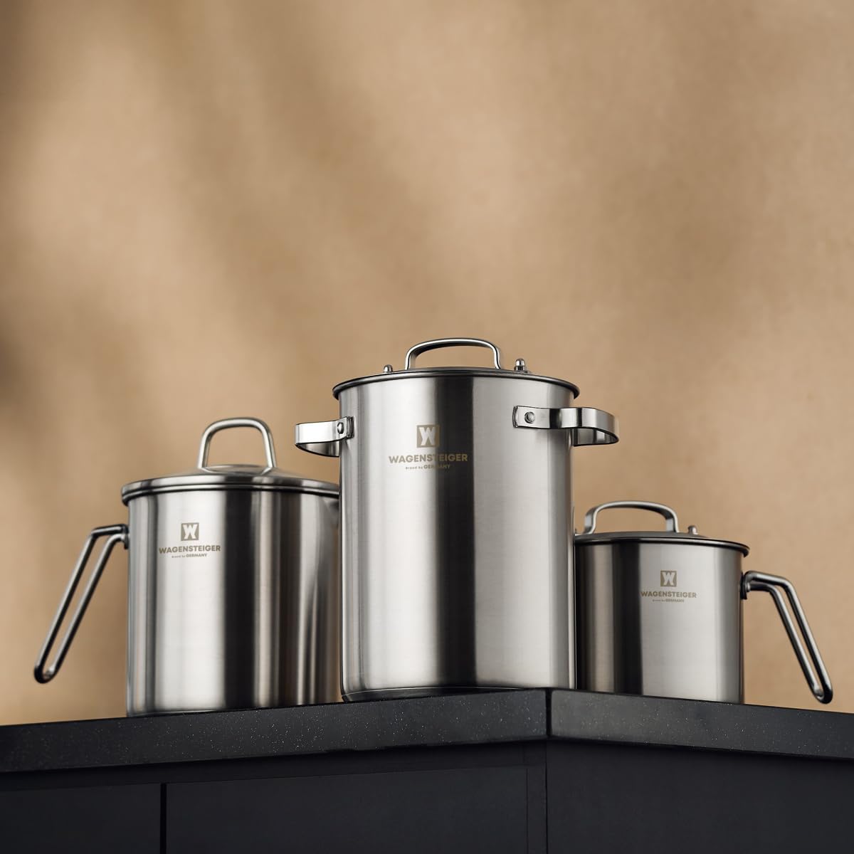 Premium Stainless Steel Asparagus Steamer Pot & Pasta Cooker with Perforated Basket - Tall Large 4.3L (1.14 Gal) 3-Ply Base for Healthy Cooking - Perfect for Vegetables, Spaghetti, Seafood & Meal Prep