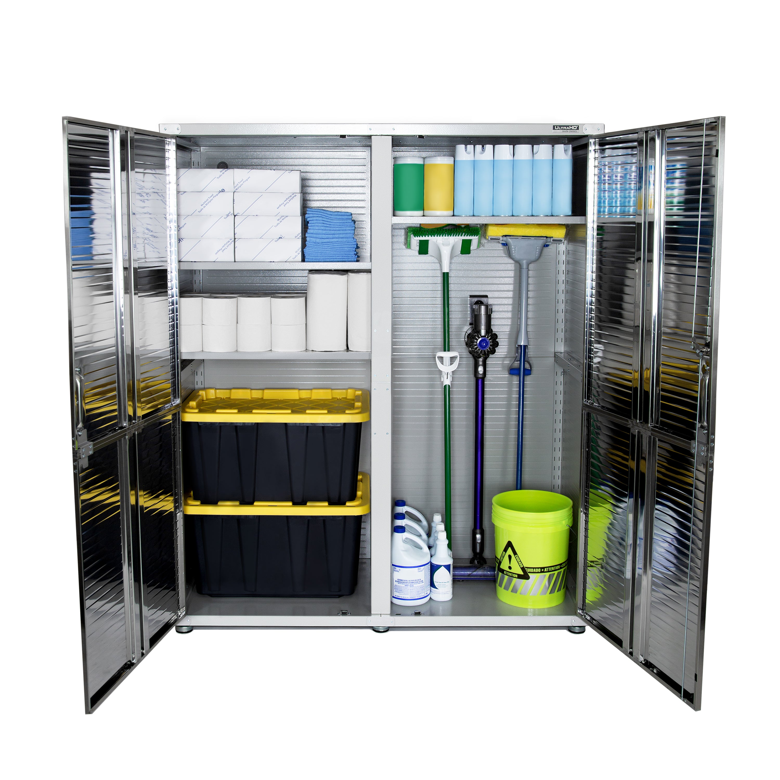 UltraHD® Granite Storage Cabinet - Durable & Stylish Organizer for Kitchen, Bathroom, or Office - Perfect for Home & Office Organization