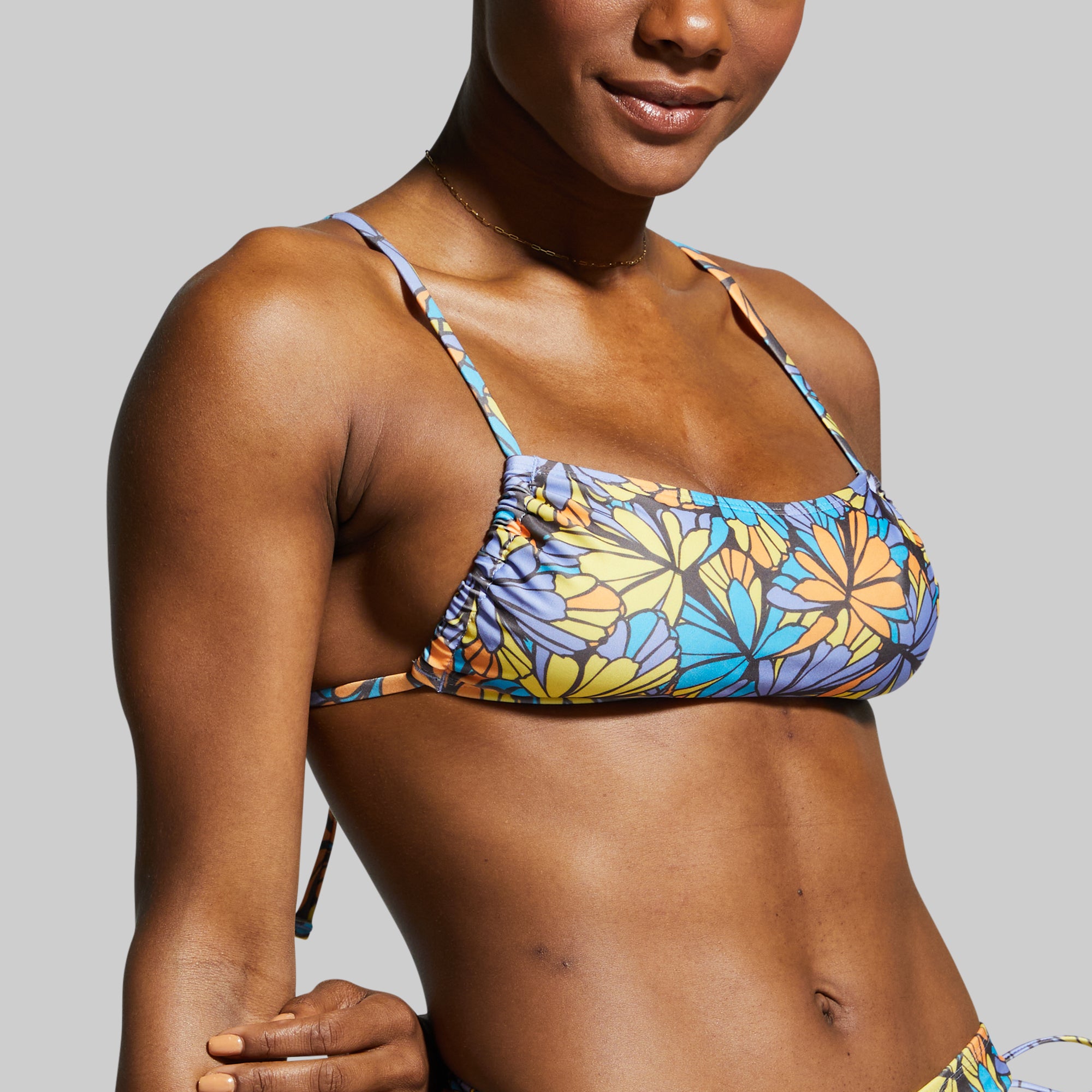 Maud Mood Bandeau Bikini Top for Women - Seamless Swimwear for Beach, Pool & Vacation - Comfortable Strapless Bikini Top for Summer