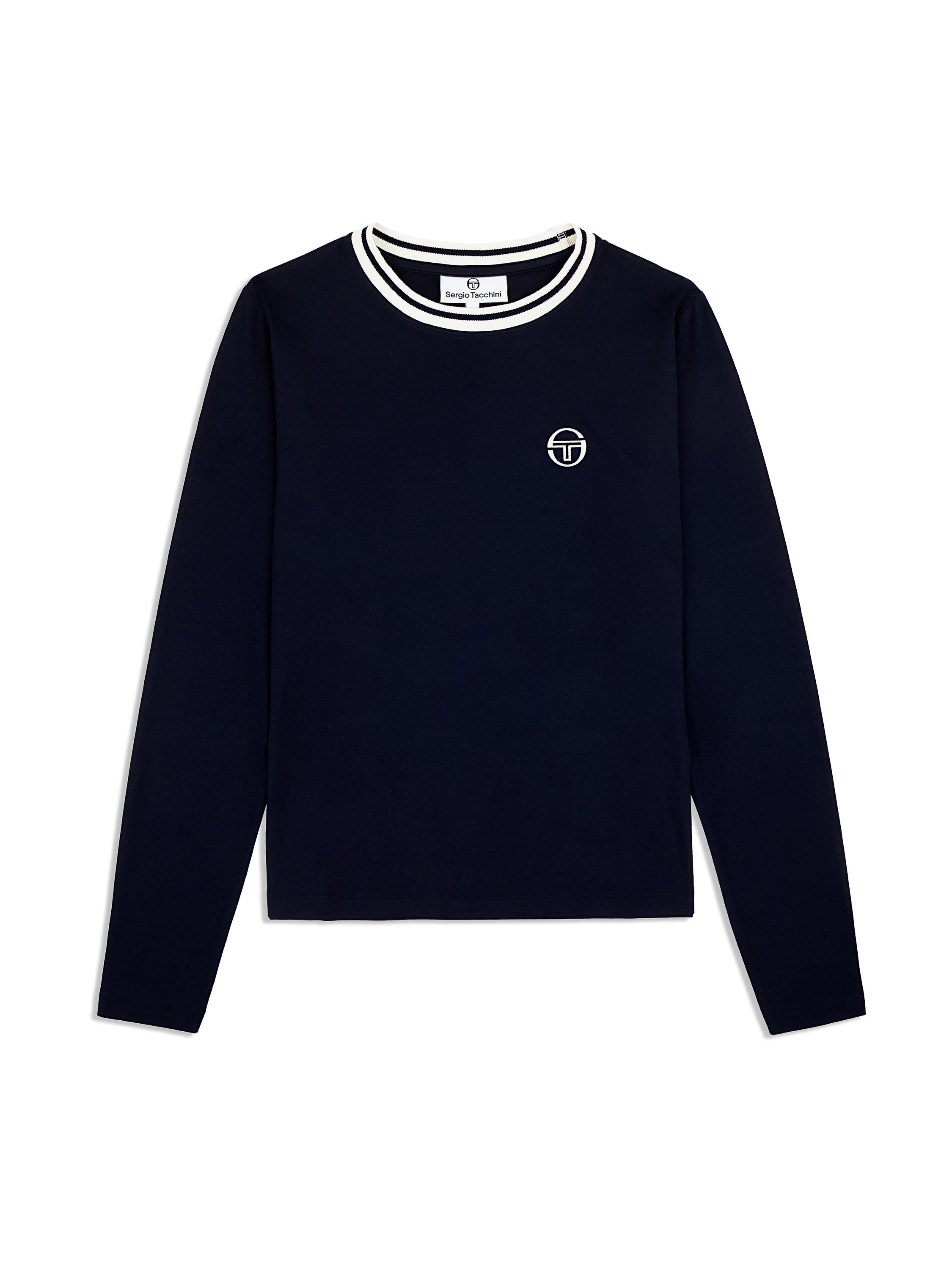 Maritime Blue Marina Crew Neck T-Shirt - Comfortable Casual Wear for Boating & Nautical Enthusiasts