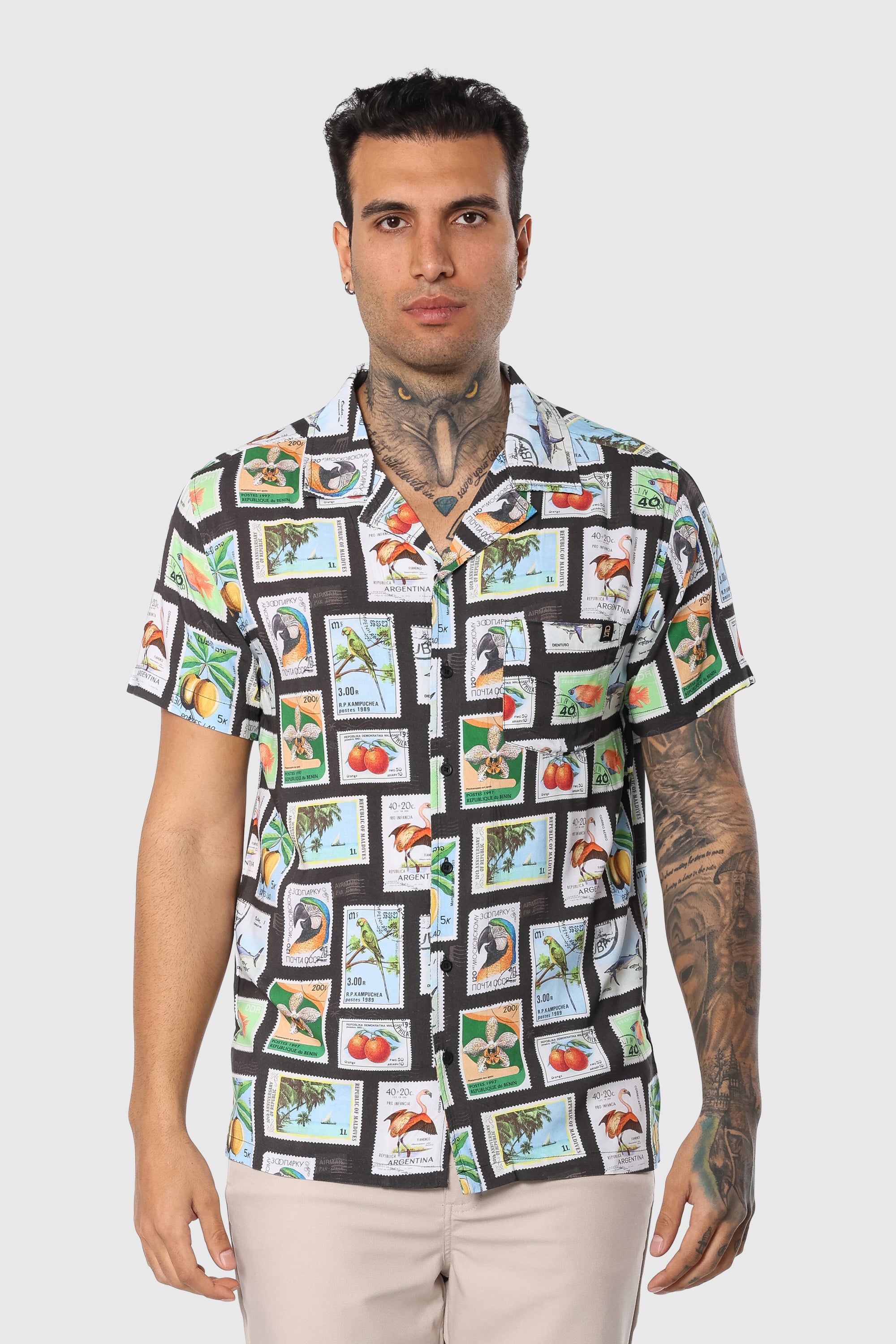 Stylish Vice Button Up Shirt for Men - Trendy Casual & Formal Wear - Perfect for Office, Parties & Everyday Outfits