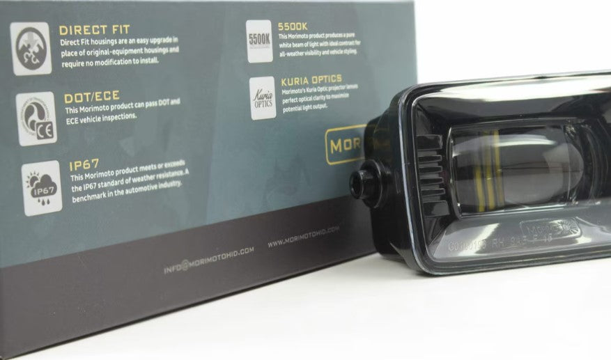 Ford Super Duty F-250/F-350 (2017-2022) XB LED Fog Lights - High Performance Off-Road Lighting for Trucks, Foggy & Night Driving